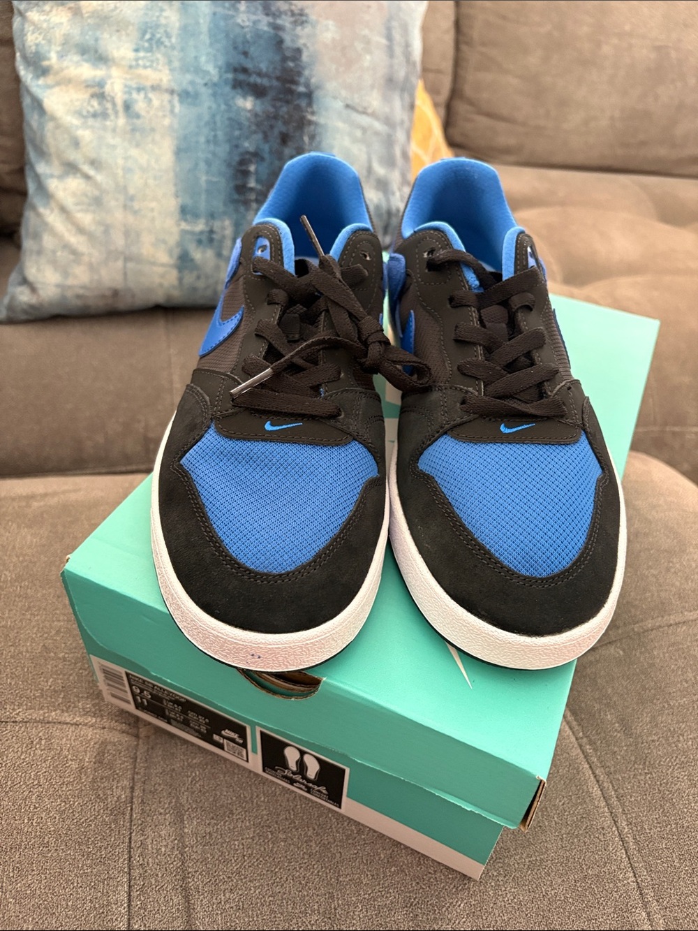 Mens Nike SB Alleyoop Low-Top Sneakers 9.5M